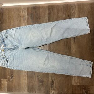 Zara Light Blue Straight Leg Jeans Size 6